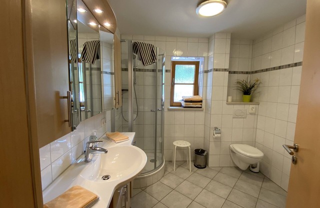 Vacation apartment 1, 1-2 persons, 37 sqm, 1 bedroom, sunny south-west facing balcony