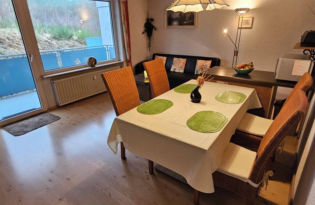 Vacation apartment Anton in Fischbach b. Dahn, situated at the edge of the forest with balcony