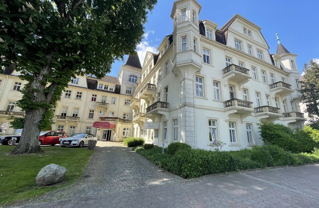 Vacation apartment with balcony above the city center of Bad Rothenfelde
