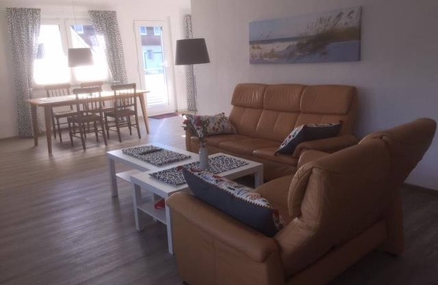 Vacation apartment Möhlenstuv, shower, WC - Ferienwohnungen Meeres-Brise - Brunnenweg