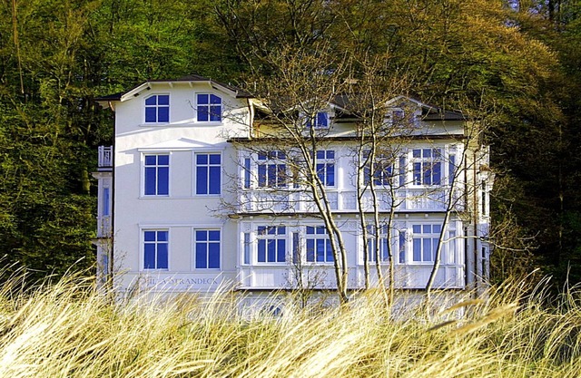 Vacation apartment near the beach with balcony and sea view - Villa Strandeck FeWo 06