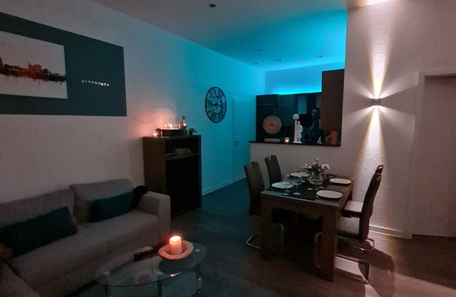 Vacation apartment "Bei von Seggern's" at the village square Friedrichsfehn with terrace
