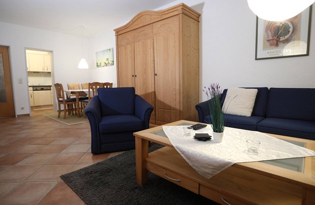 Vacation apartment 3, 47 sqm, 1 living/bedroom, terrace, max. 4 persons