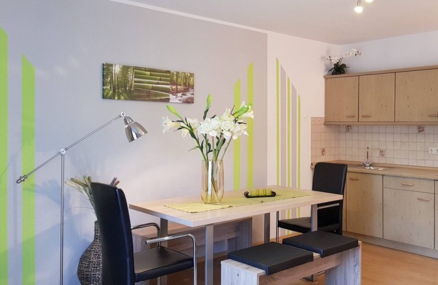Vacation apartment 5, 46 sqm, upper floor, 1 separate bedroom, balcony