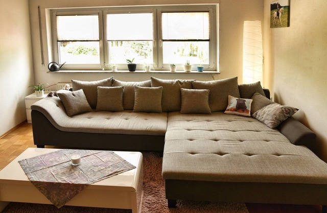 Vacation apartment (78m2) with terrace and fully equipped kitchen