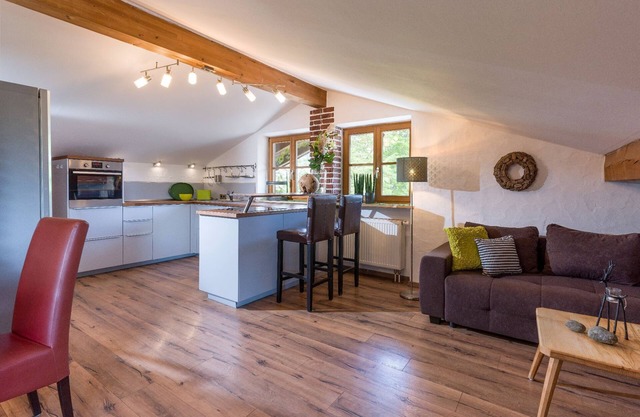 Vacation apartment at Silbergersee No. 1, 70 sqm with balcony