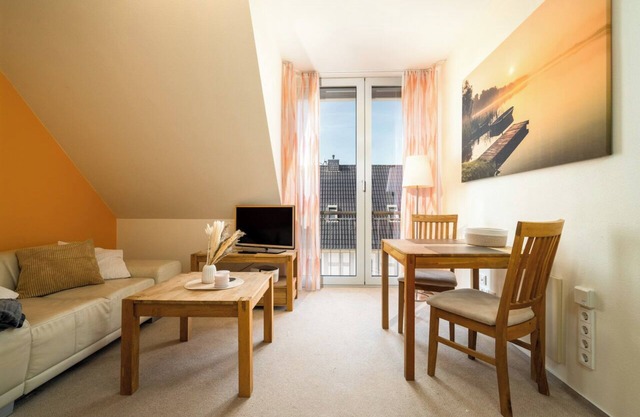 Vacation apartment Abendsonne - your home in Mirow for 2 with terrace and sauna