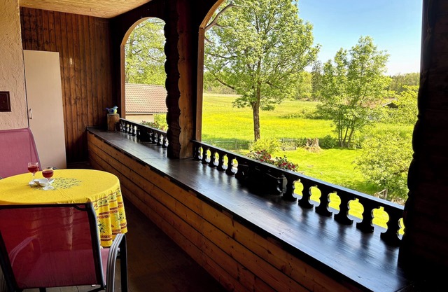 Vacation apartment Am Wasserrad West, 75sqm living space with large, covered south-facing balcony