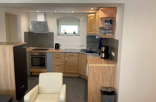 Vacation apartment near Aschersleben with WiFi