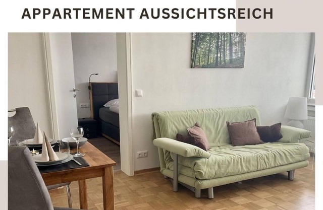 Vacation apartment "Aussichtsreich" - apartment/apartment, shower, WC, 1 bedroom