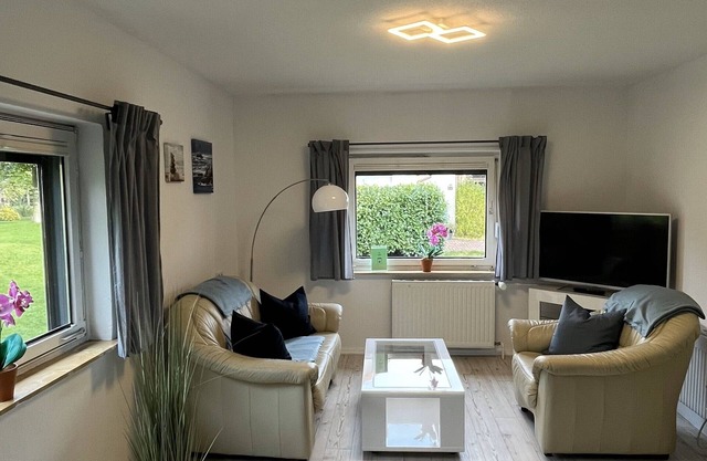 Vacation apartment close to nature in the city not far from the fishing port