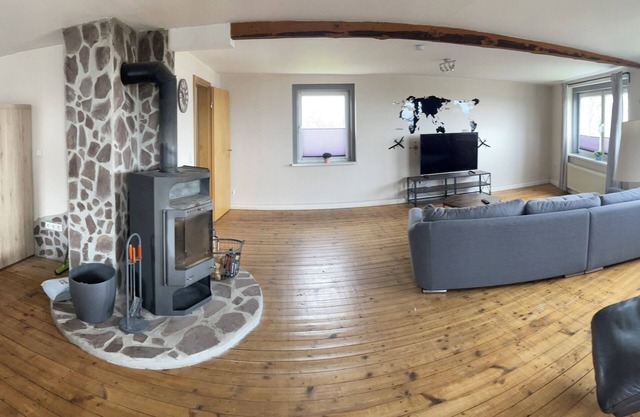 Vacation apartment with a wonderful view of the Weser