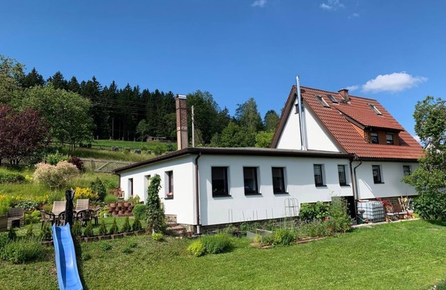 Vacation apartment Auf der Sonnenseite - Holiday apartment with 2 bedrooms and fireplace
