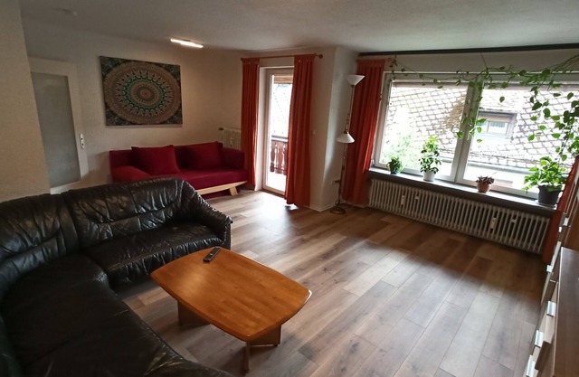 Vacation apartment 90sqm with large covered balcony