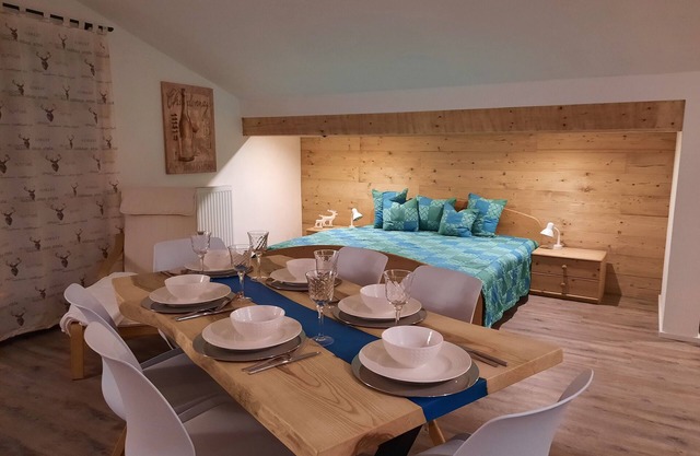 Vacation apartment Hochgern 71 m², 1-7 persons, 1 bedroom, 1 bed-sitting room,