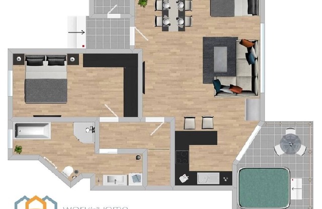 Vacation apartment Stefan 1st floor modern and high quality equipped