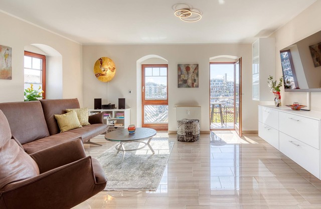 Vacation apartment CityFlair at the Waren marina