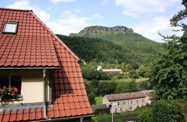Vacation apartment for 4 people 38 m² with a view of the Lilienstein