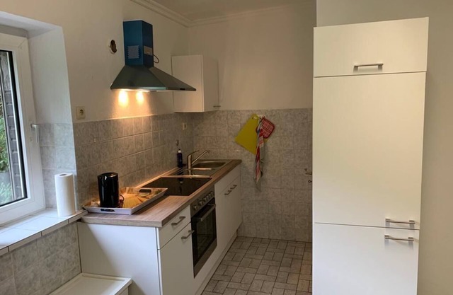 Vacation apartment/fitter's apartment on the ground floor with terrace in a central location