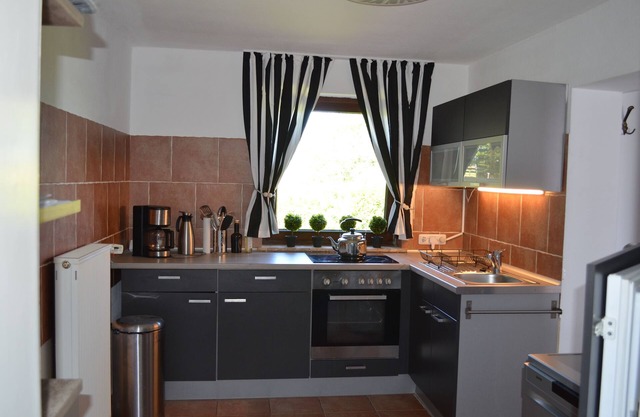 Vacation apartment-ground floor-garden in an idyllic location