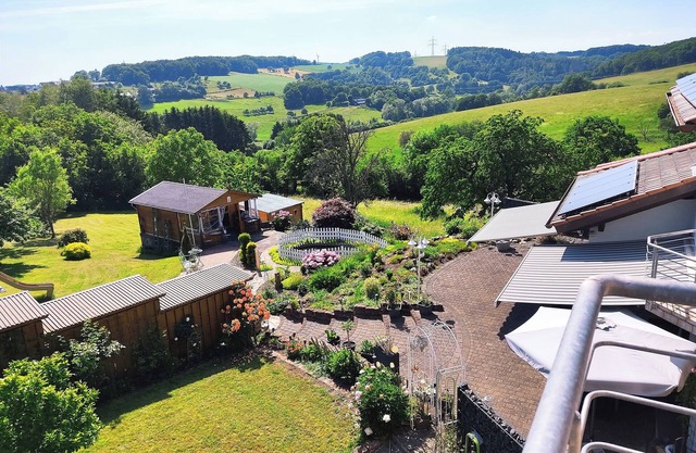Vacation apartment Heinz, 66903 Gries, near Ohmbachsee and cycle path, great view