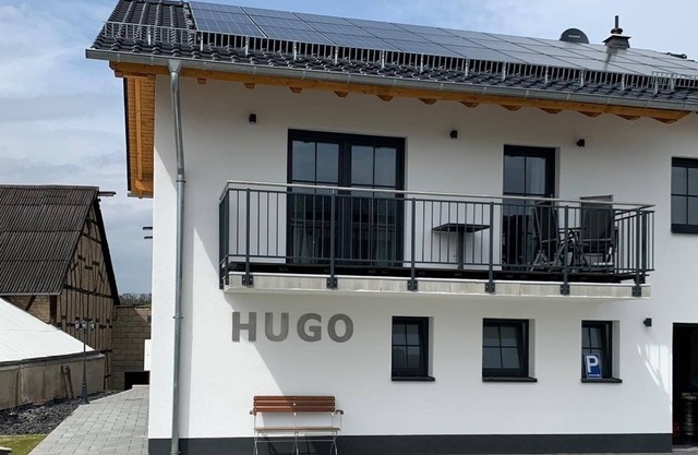 Vacation apartment "Im Blauen Ländchen" with Garden, Balcony, Barbecue and Wi-Fi