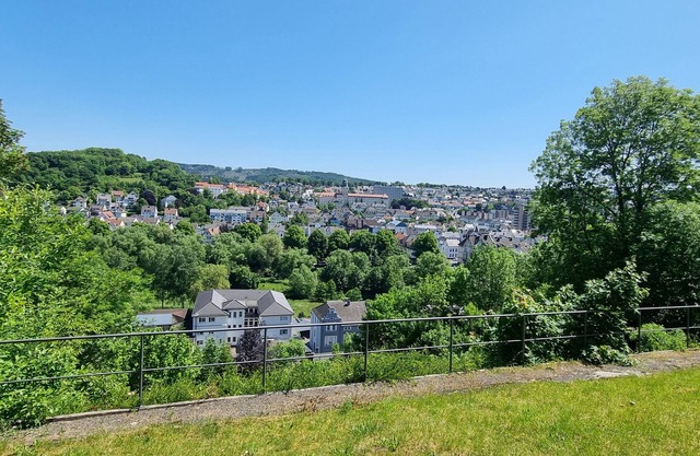 Vacation apartment I with panoramic view in the old town of Arnsberg