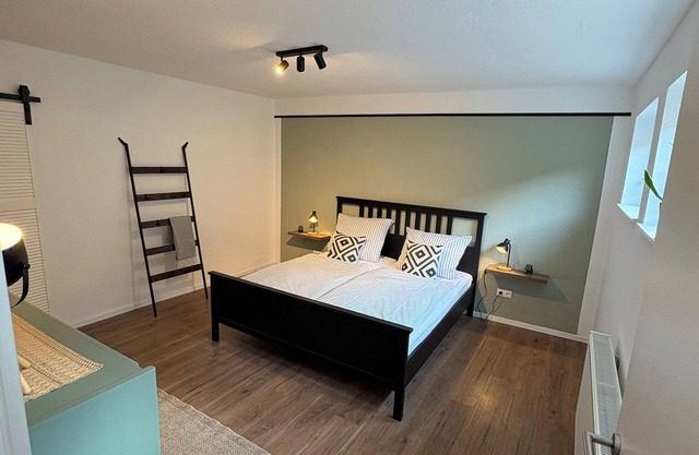 Vacation apartment in a quiet cul-de-sac right next to the nature reserve