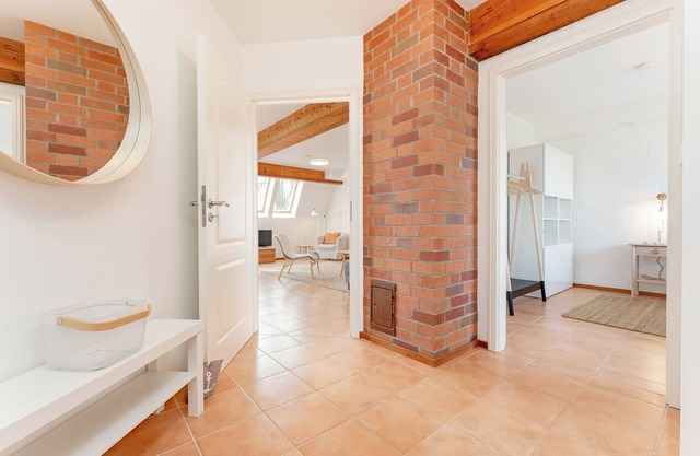 Vacation apartment Lupine with balcony in Bosau-Brackrade