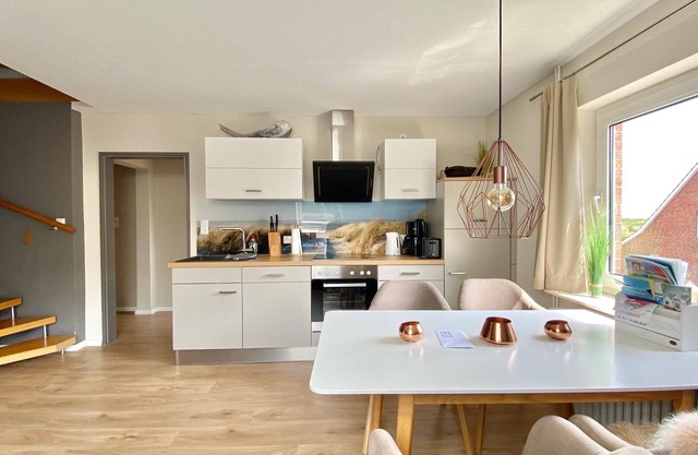 Vacation apartment "Marlon" in the vacation home Wilken's Hus for 2-4 persons on the outskirts of the village.