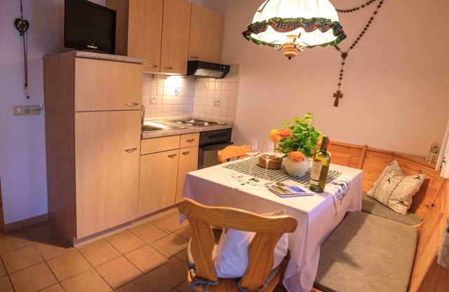 Vacation apartment no. 1, 28 sqm, 1 bedroom, terrace, 4 stars, 2 pers.