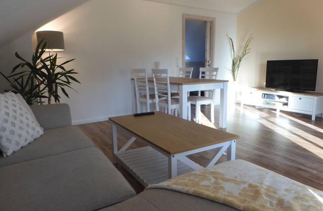 Vacation apartment on a remaining farm in a quiet location between the North Sea and the Baltic Sea