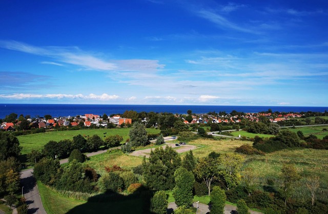 Vacation apartment Sonnenschein with panoramic view of the Baltic Sea in Holm