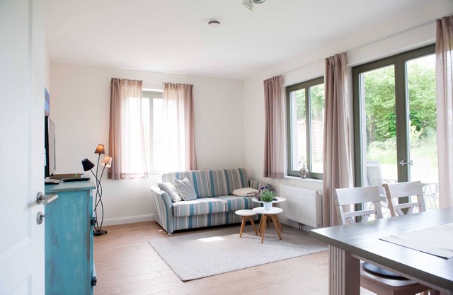 Vacation apartment Wiesenblick, terrace - Ferienwohnung Spieß