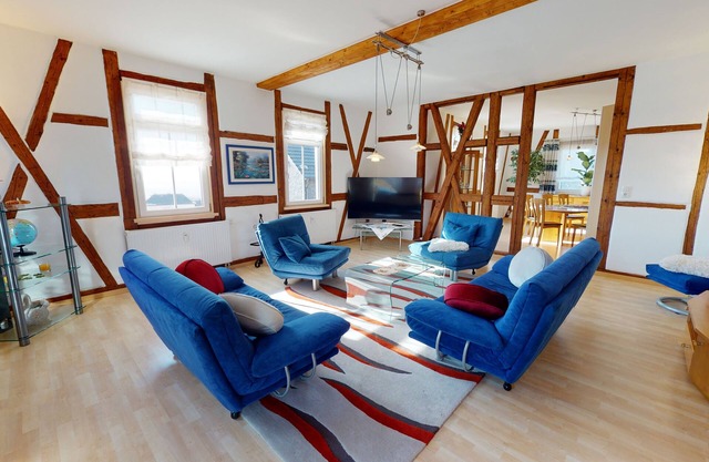 Vacation apartment with 115 sqm living space on the first floor