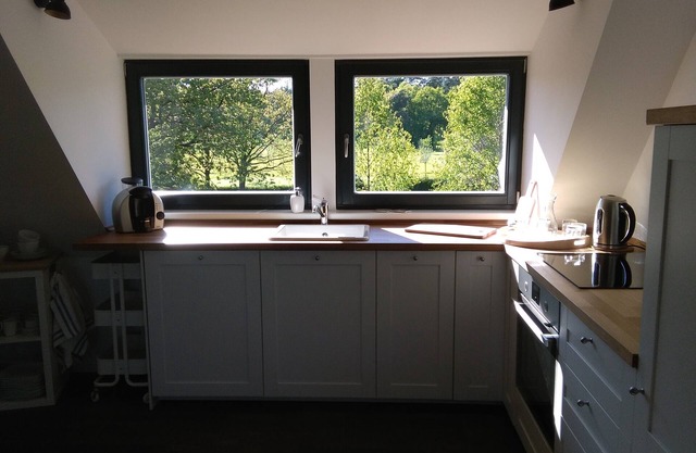 Vacation apartment with sauna in Wendland between Göhrde, golf course and forest pool