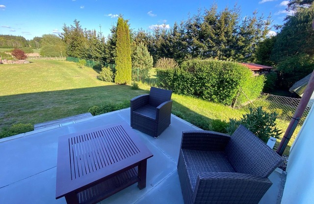 Vacation bungalow in the countryside with direct train connection to the island of Usedom