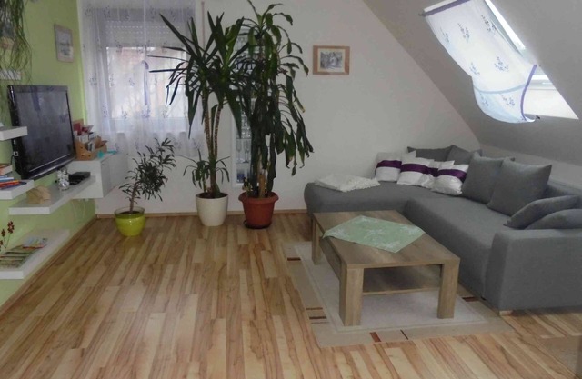 Vacation apartment in the attic (80sqm) with separate kitchen