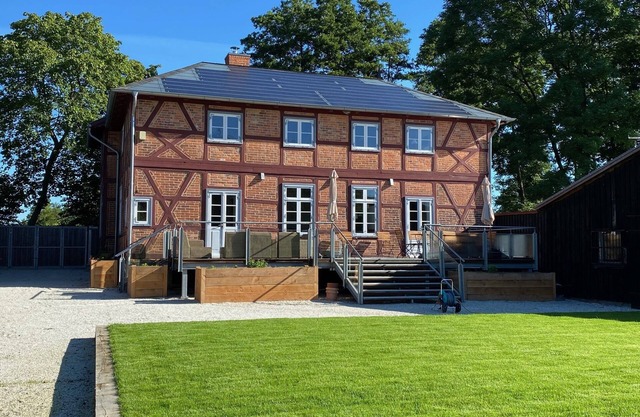 Vacation home at the Schaalsee the bridge house. A dream of peace and serenity.