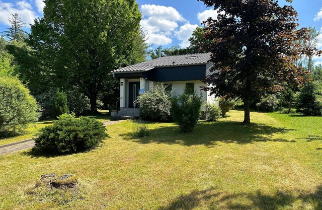 Vacation home Auszeit in Lichtenberg am See with fireplace, sauna - comfortable