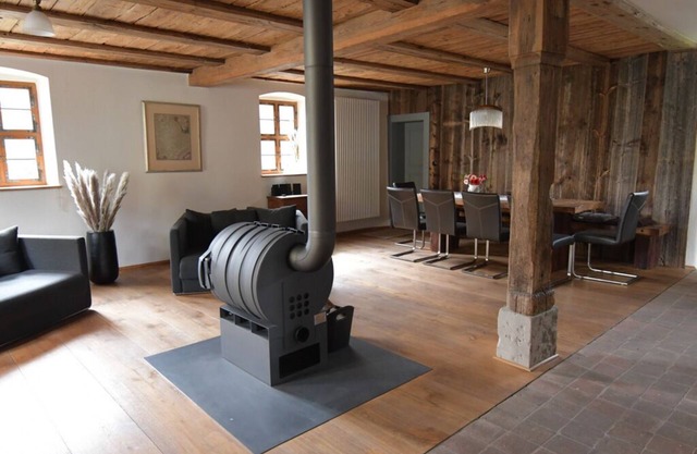 Vacation home Ickelhaus 1, 4 bedrooms, fireplace, garden, massage, near thermal baths