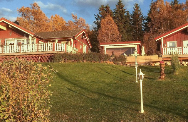 Vacation home in first row to the water