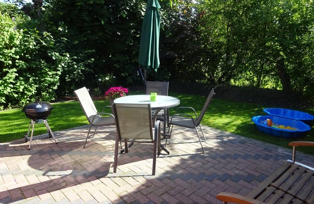 Vacation home Oll Tuun Rhauderfehn Leer Ostfriesland 6 pers. Fireplace infrared cabin
