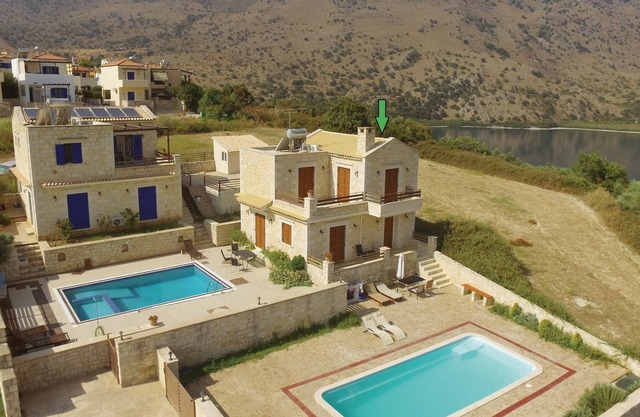 Vacation home only 50 m from the Kournas lake.