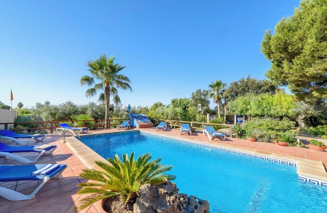 Vacation Home Sa Sort with Mountain View, Pool, Terrace & Barbecue
