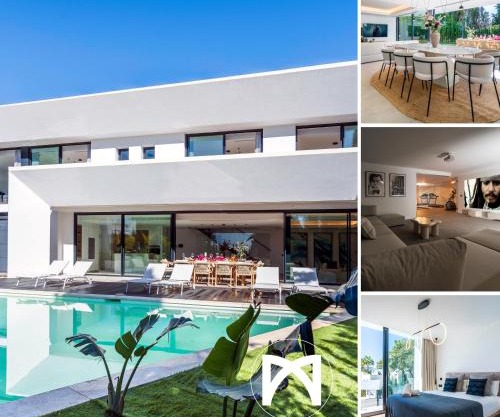 VACATION MARBELLA I Villa La Moderne, Sparkling Heated Pool, Private GYM, Cine Room, Arcade Machines