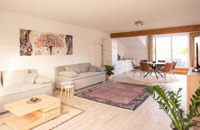 Vacation rental with balcony near Heide Park