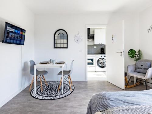 VAZ Apartments Essen, Küche, WLAN, TV, Netflix, ca 15 Min Messe u HBf