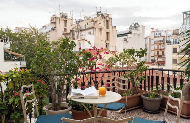 Veranda at Patras Center Apartment