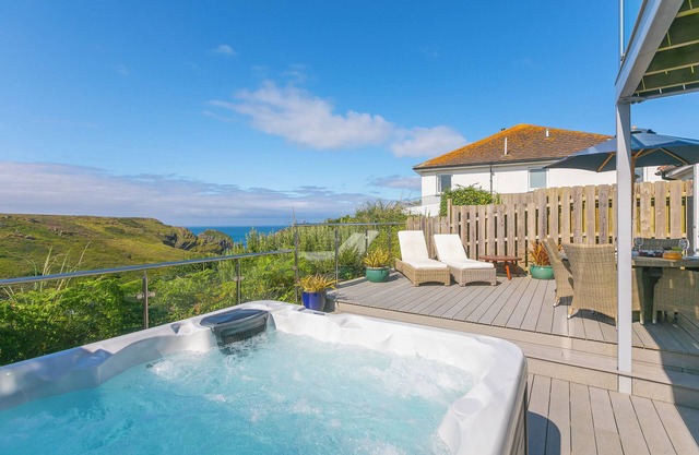 VERITY, pet friendly, country holiday cottage, with pool in Mullion